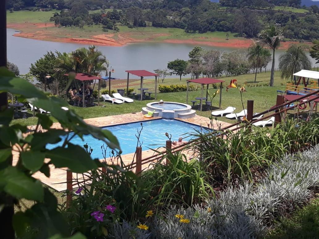 Chale Represa Recanto Varanda Do Sol Joanópolis Kültér fotó